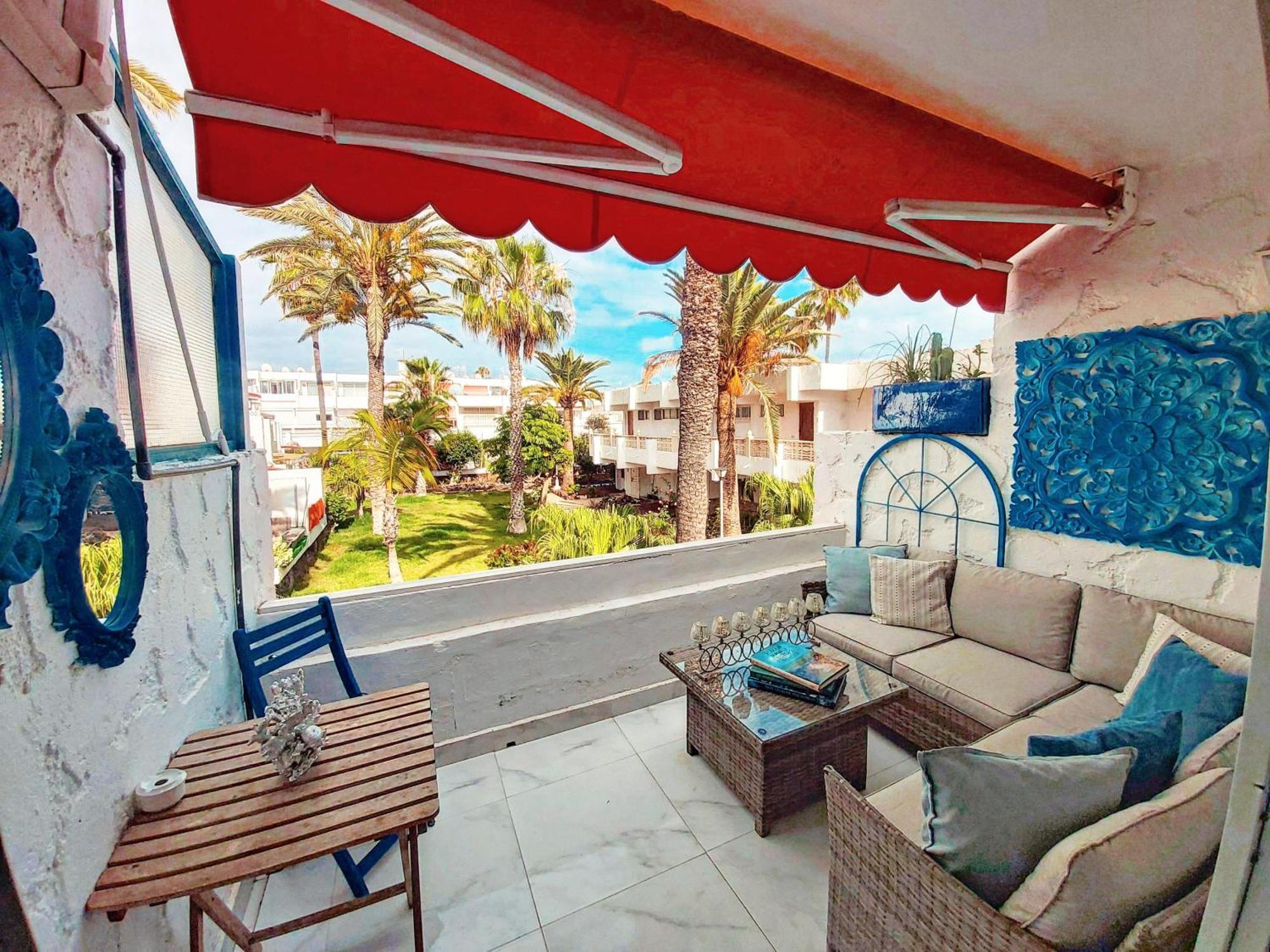 Canarian blue Suite tropical garden view&Pool Costa Del Silencio Buitenkant foto